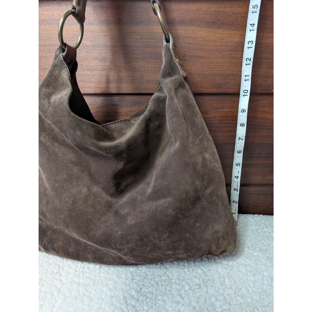 Lucky Brand Hobo Style Bag Brown - Picture 12 of 14